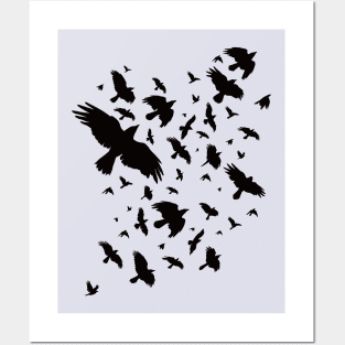 Murder of Crows Posters and Art